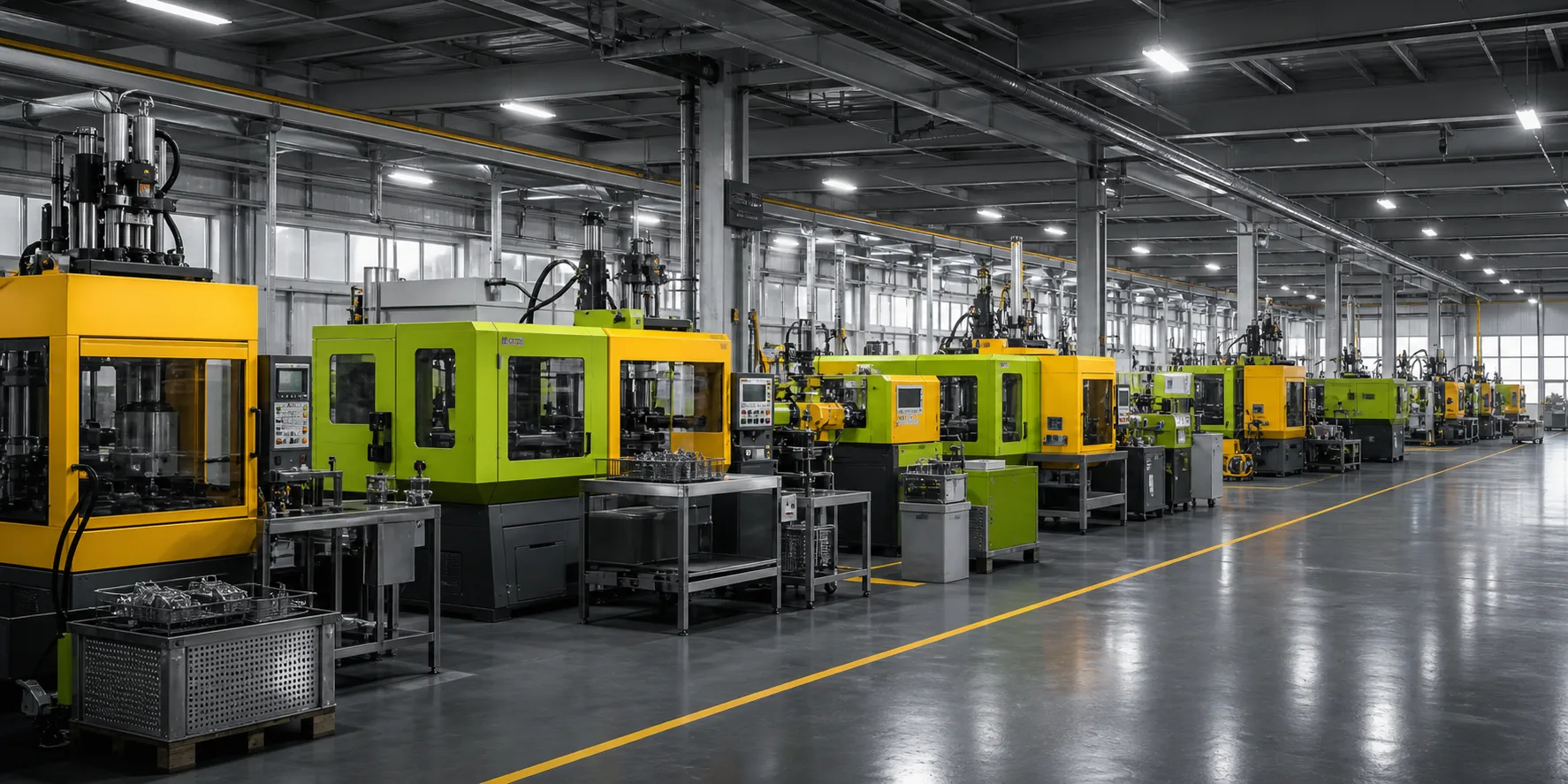 Factory machining line