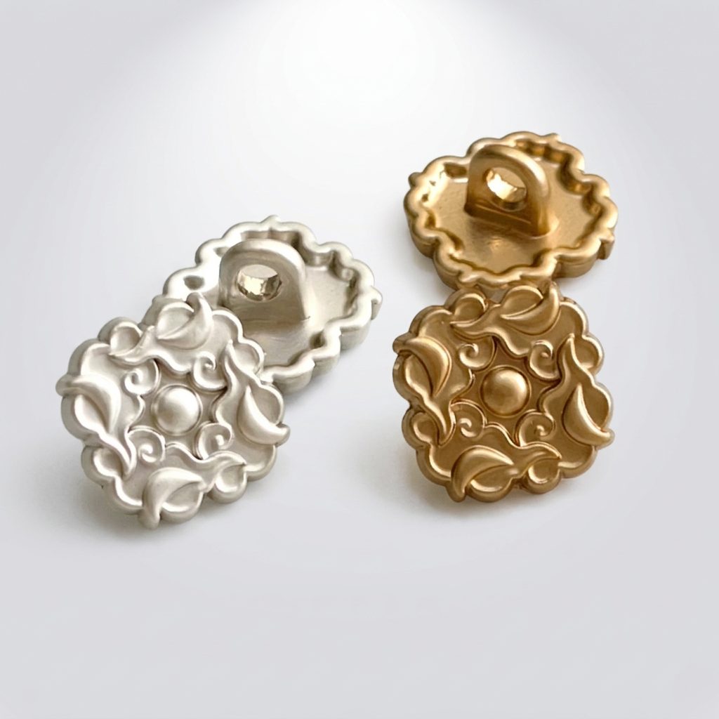 12 mm Rhinestone Zinc Alloy Shank Button 92760 main product gallery image