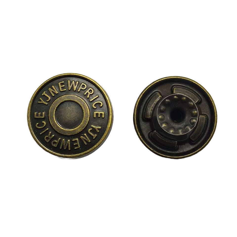 17 mm Zinc Alloy Jeans Button hardware product image