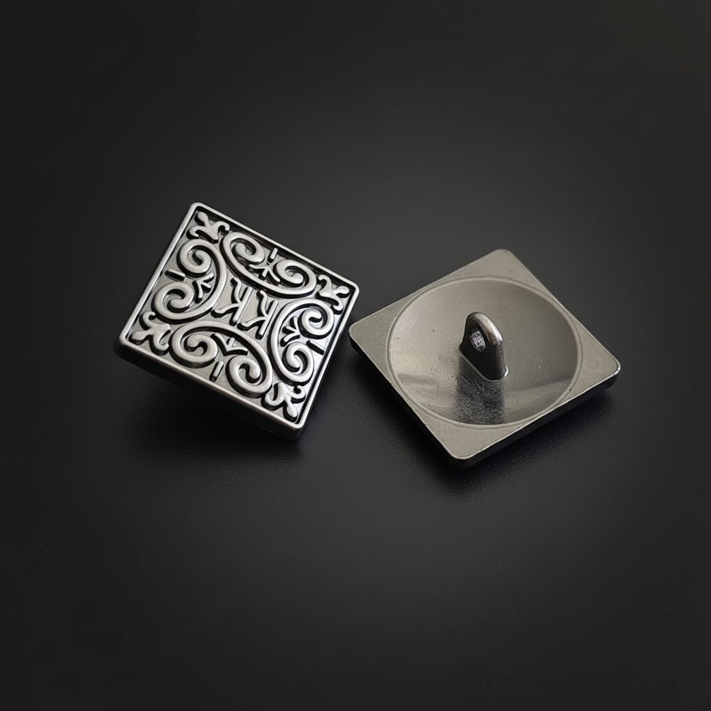 18 mm Round Zinc Alloy Snap Button main product gallery image