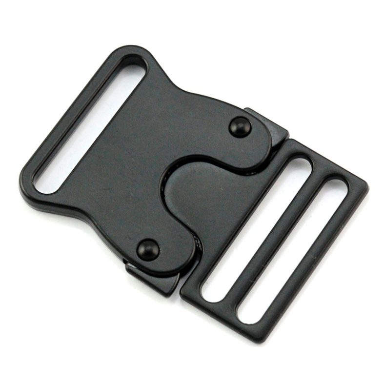 20 mm Engraved Zinc Alloy Quick Release Buckle hardware product image