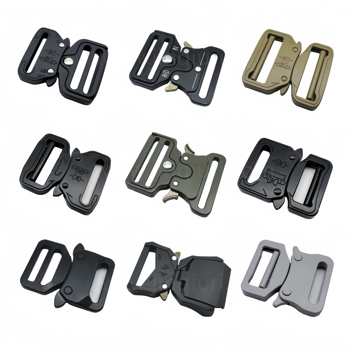 50 mm Zinc Alloy Tactical Buckle hardware product image