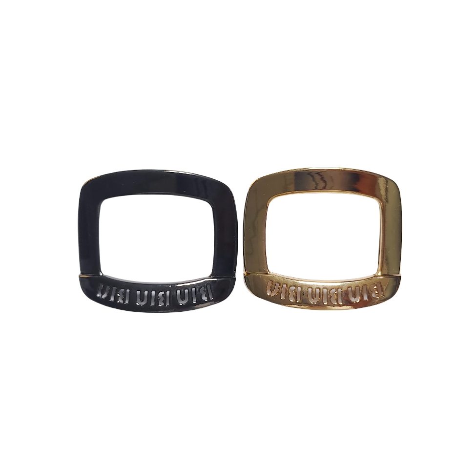 Adjustable Shoe Zinc Alloy Pin Buckle hardware product image