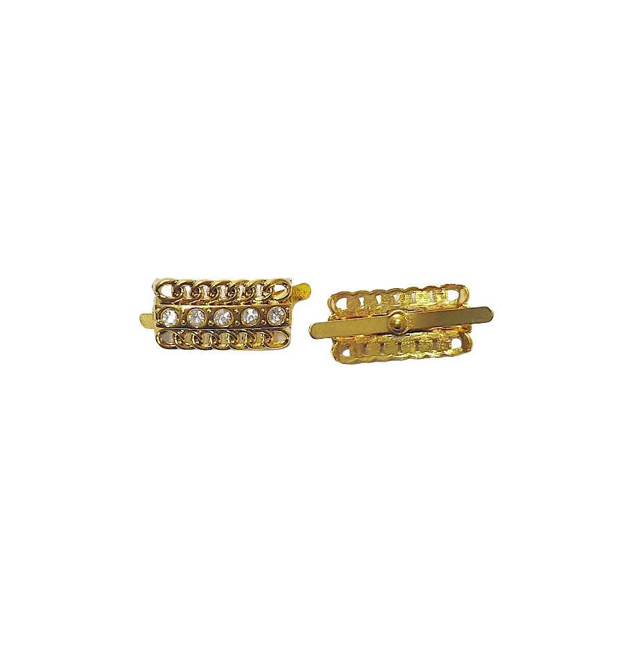 Sequined Adjustable Zinc Alloy Buckle main product gallery image