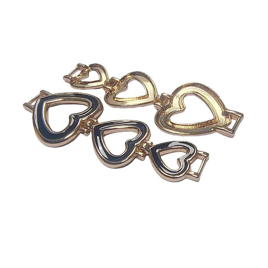 Heart Zinc Alloy Belt Chain hardware product image