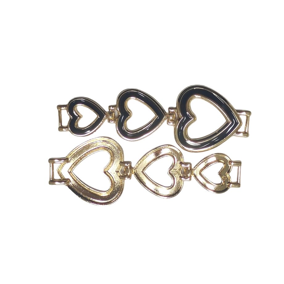 Heart Chain Adjustable Zinc Alloy Fastener main product gallery image