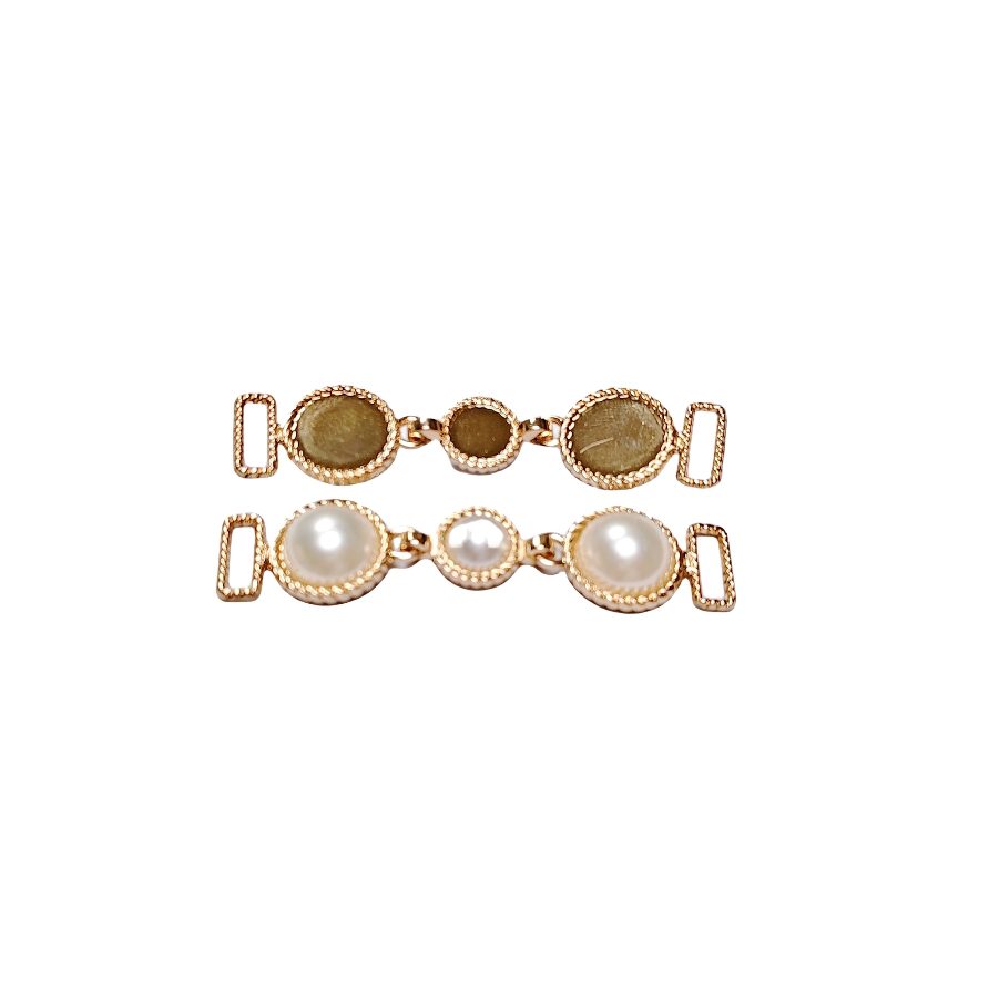 Chain Pearl Zinc Alloy Buckle hardware product image