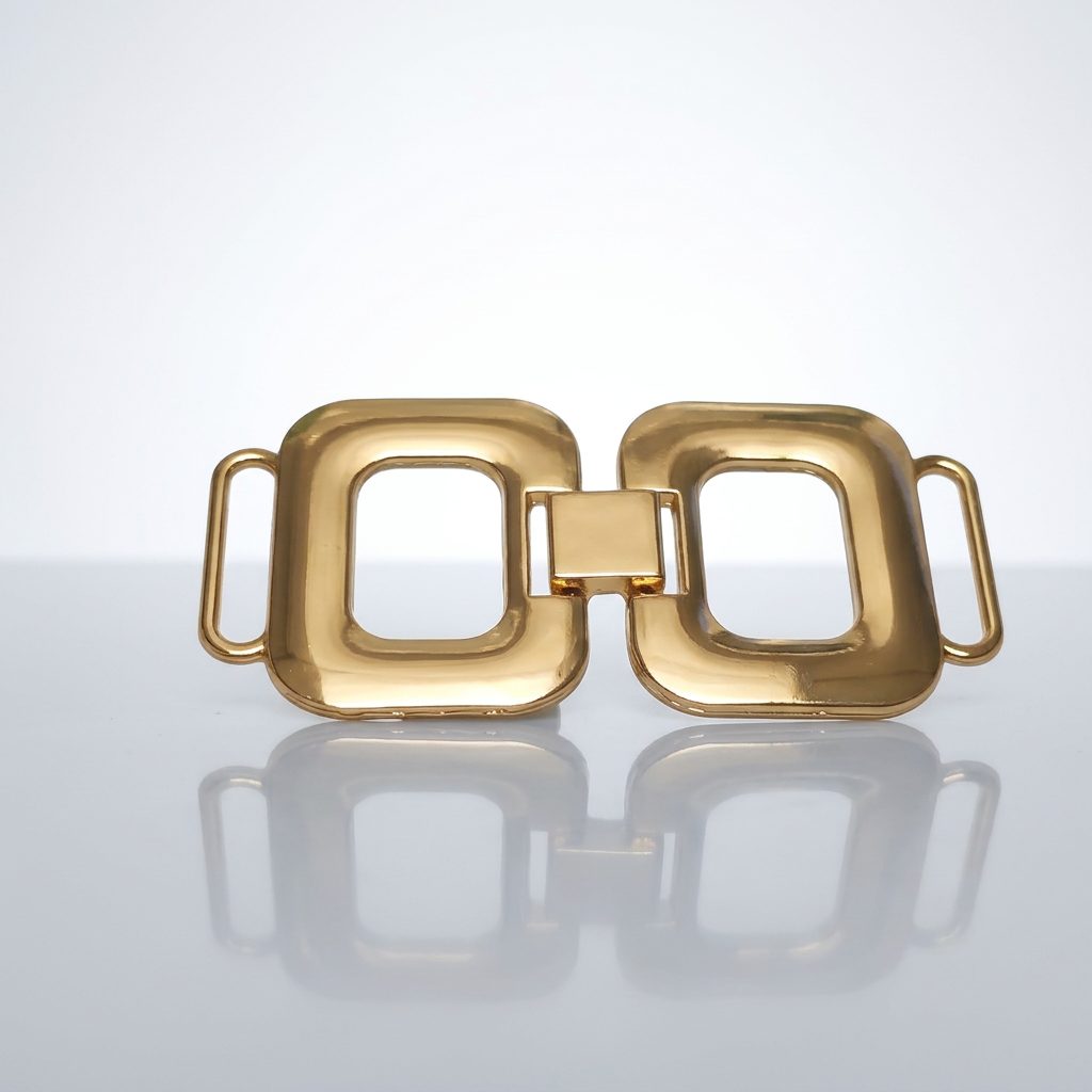 Sequined Chain Zinc Alloy Shoe Buckle main product gallery image