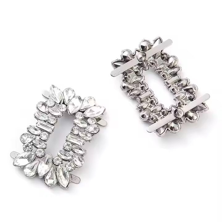 Square Zinc Alloy Clip Buckle hardware product image