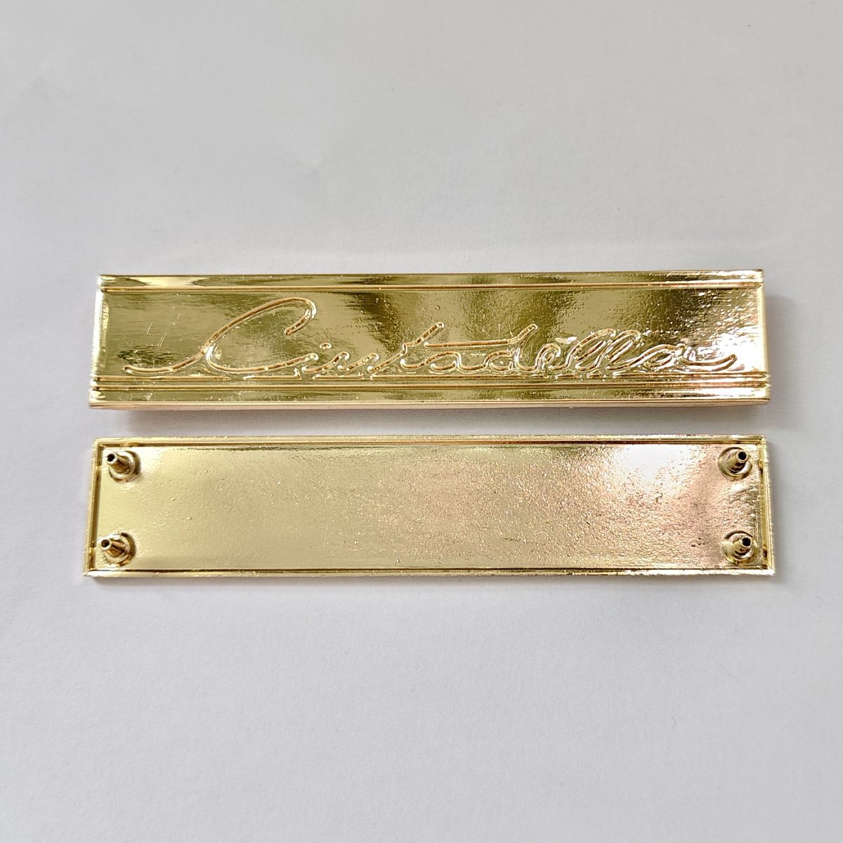Custom Metal Labels For Garments Shoes-laser Cut hardware product image