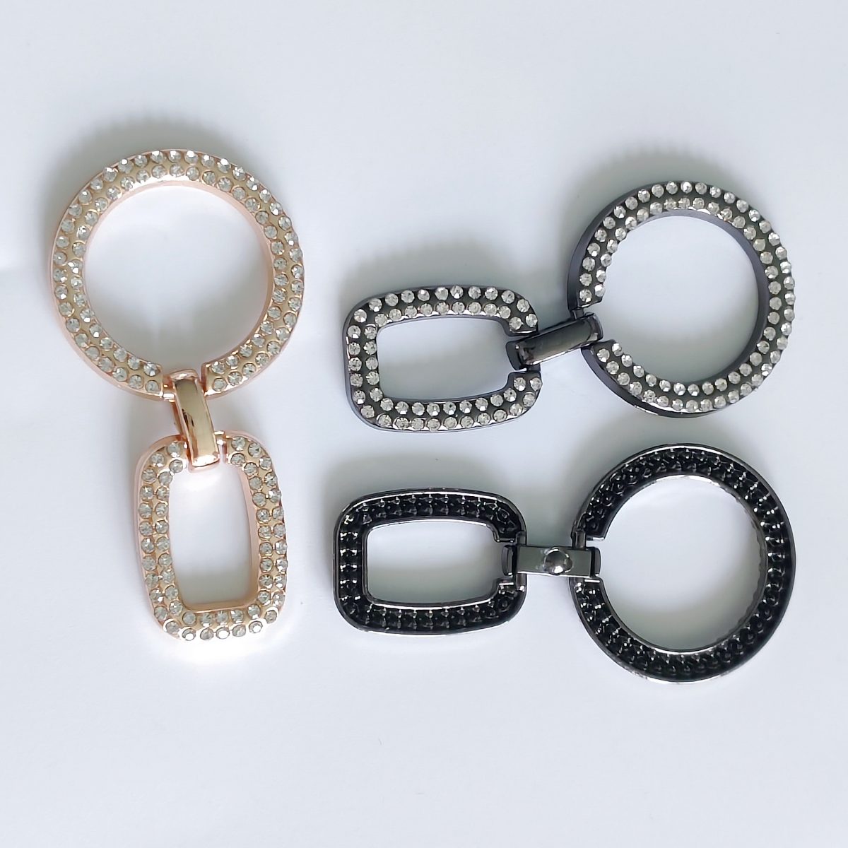 Double Ring Zinc Alloy Shoe Buckle main product gallery image