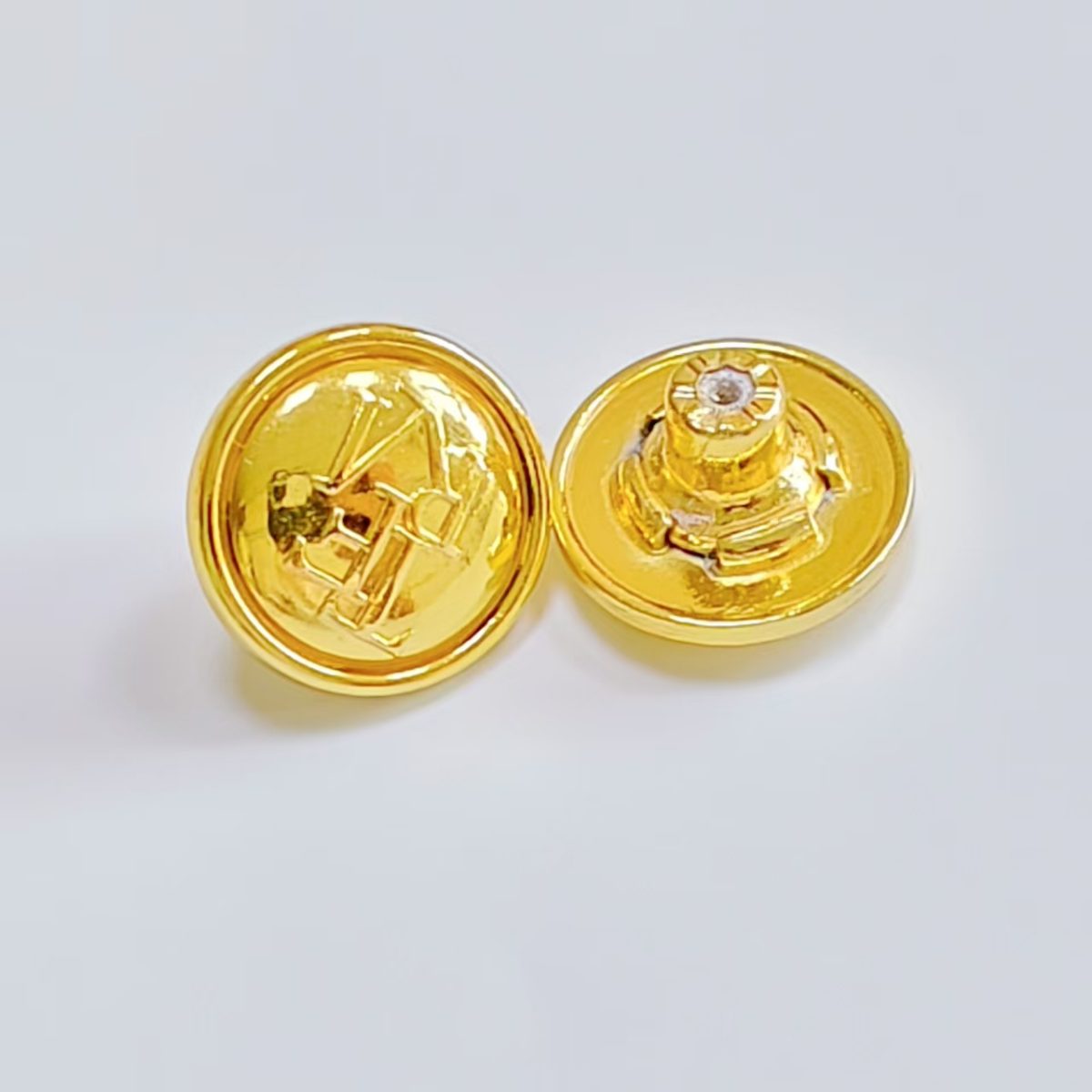Engraved Zinc Alloy Button main product gallery image