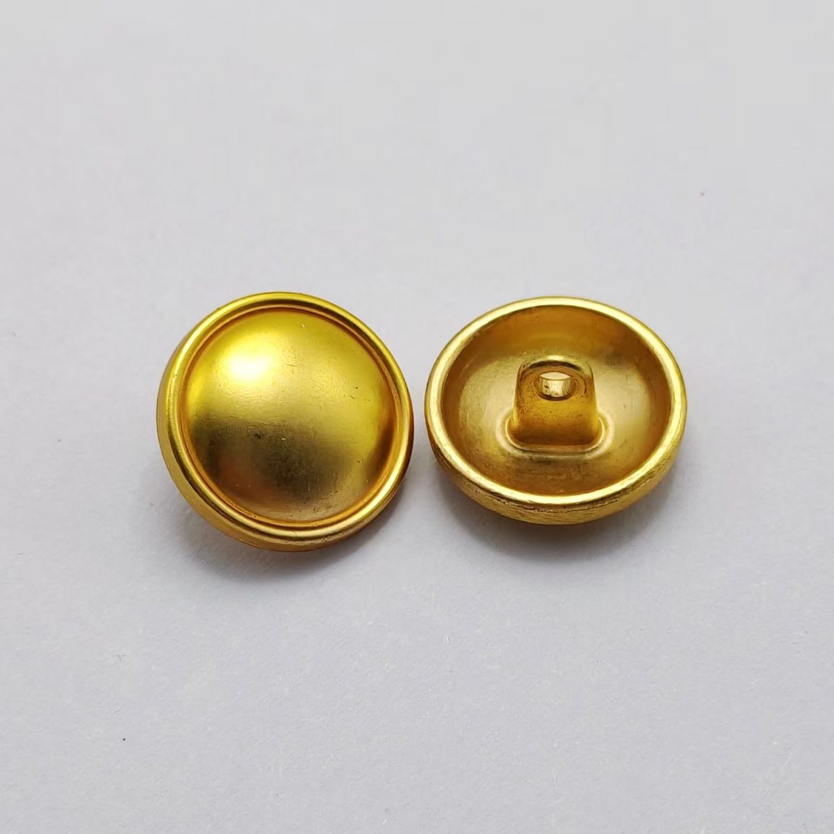 Fabric Covered Zinc Alloy Shank Button main product gallery image