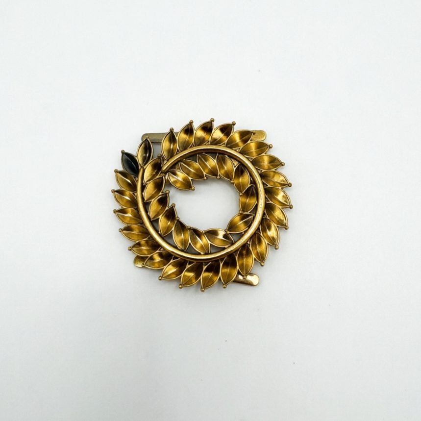 Gold Shoe Buckle 83617 main product gallery image