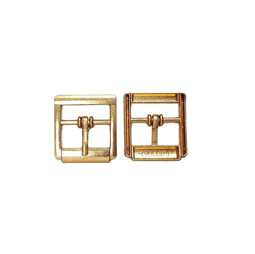 Flat Women's Gold Metal Shoe Buckle main product gallery image