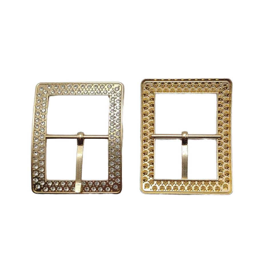 Gold Metal Shoe Buckle (Ref. 81822) main product gallery image
