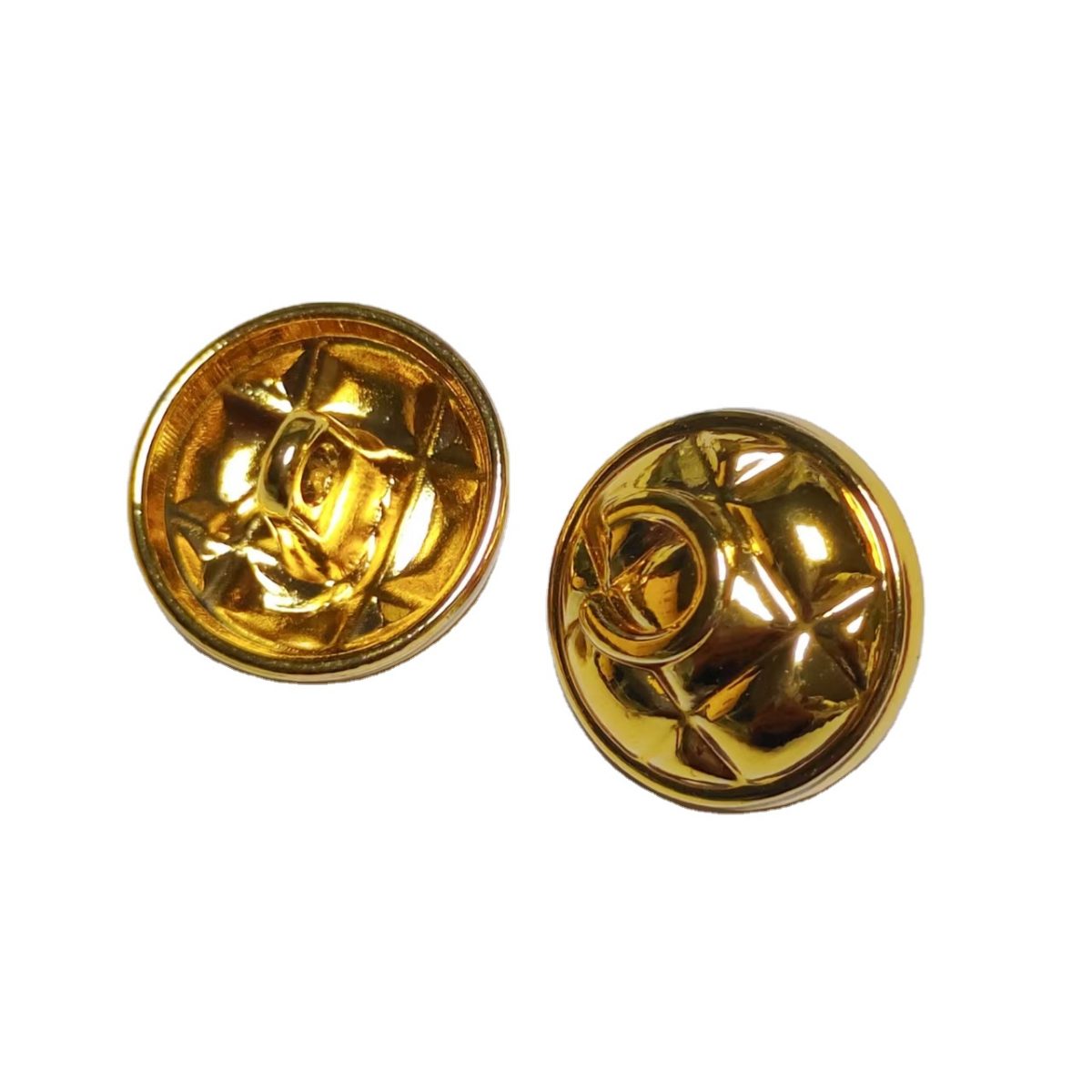 Gold Zinc Alloy Button (Ref. 04213) main product gallery image
