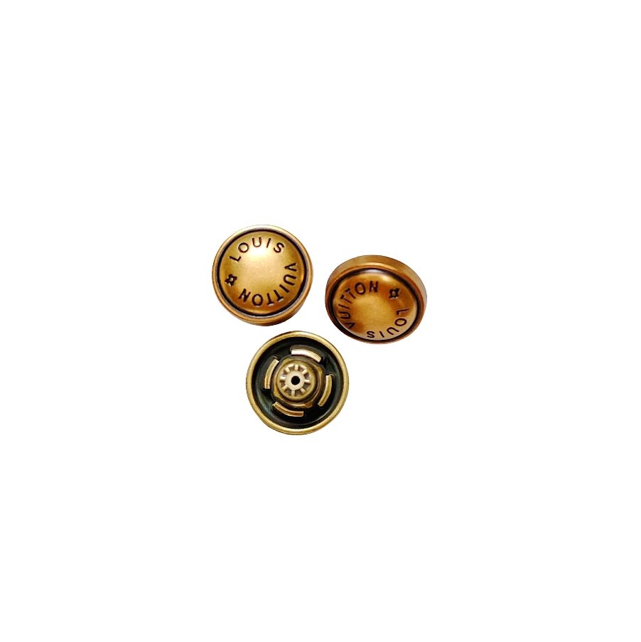 Gold Zinc Alloy Button (Ref. 10507) hardware product image