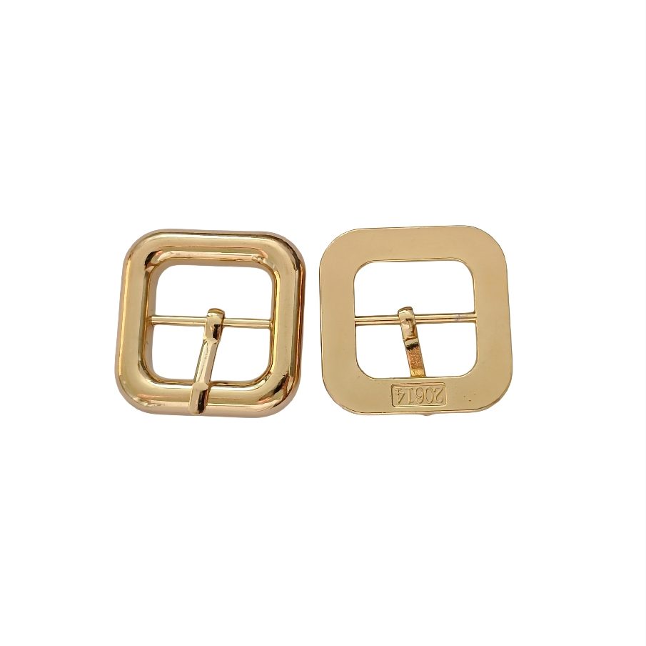 Gold Zinc Alloy Shoe Buckle 77319 main product gallery image