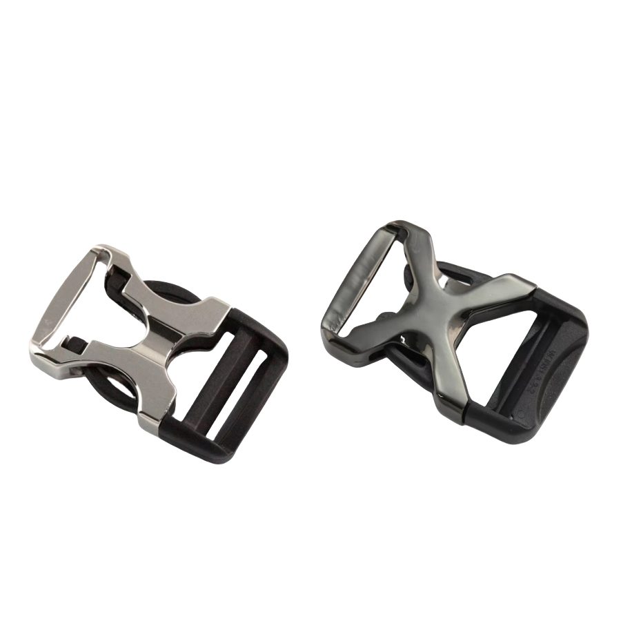 Zinc Alloy and Plastic Side Release Bag Buckle main product gallery image