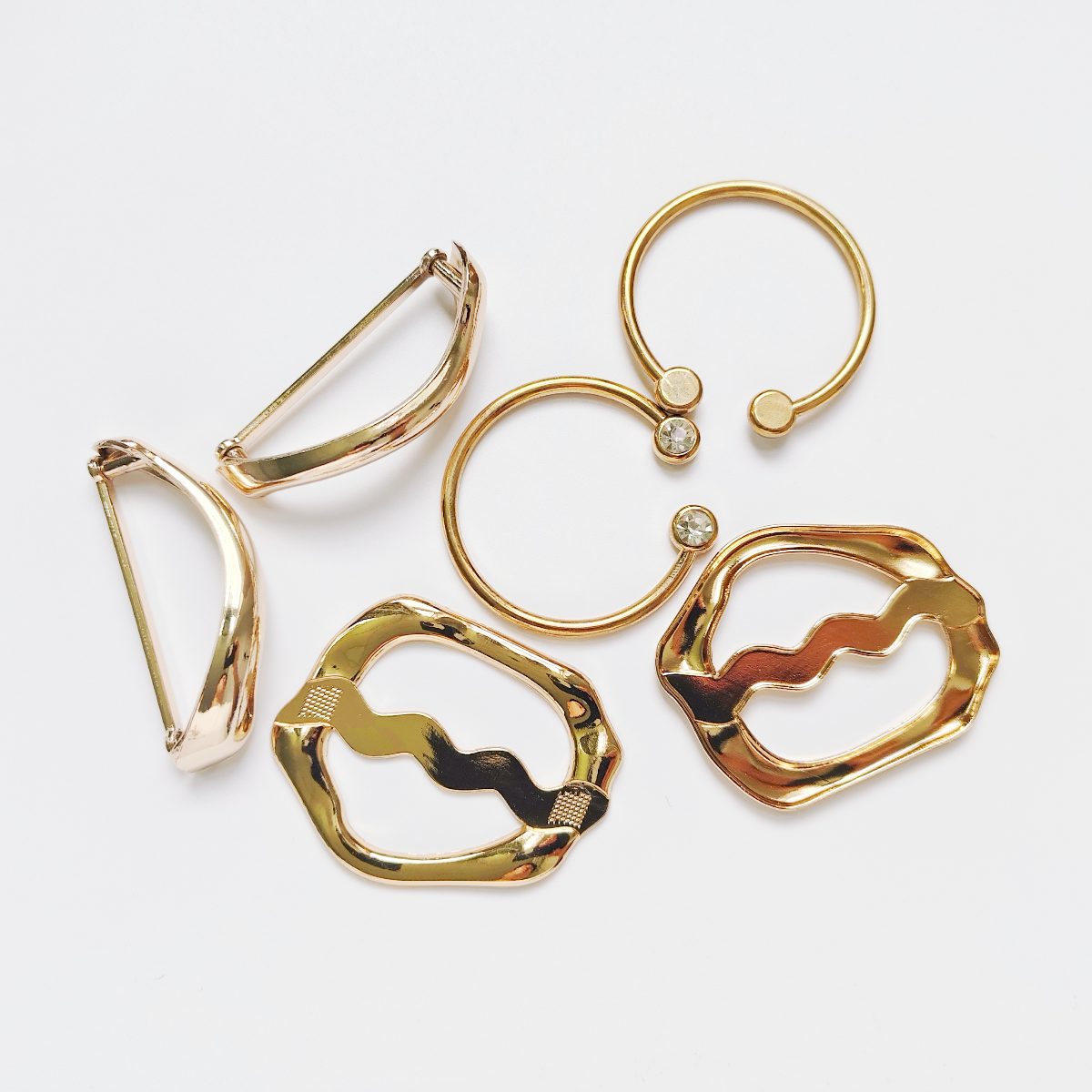 Jqr Ladies' Bra Strap Connectors Zinc Alloy main product gallery image