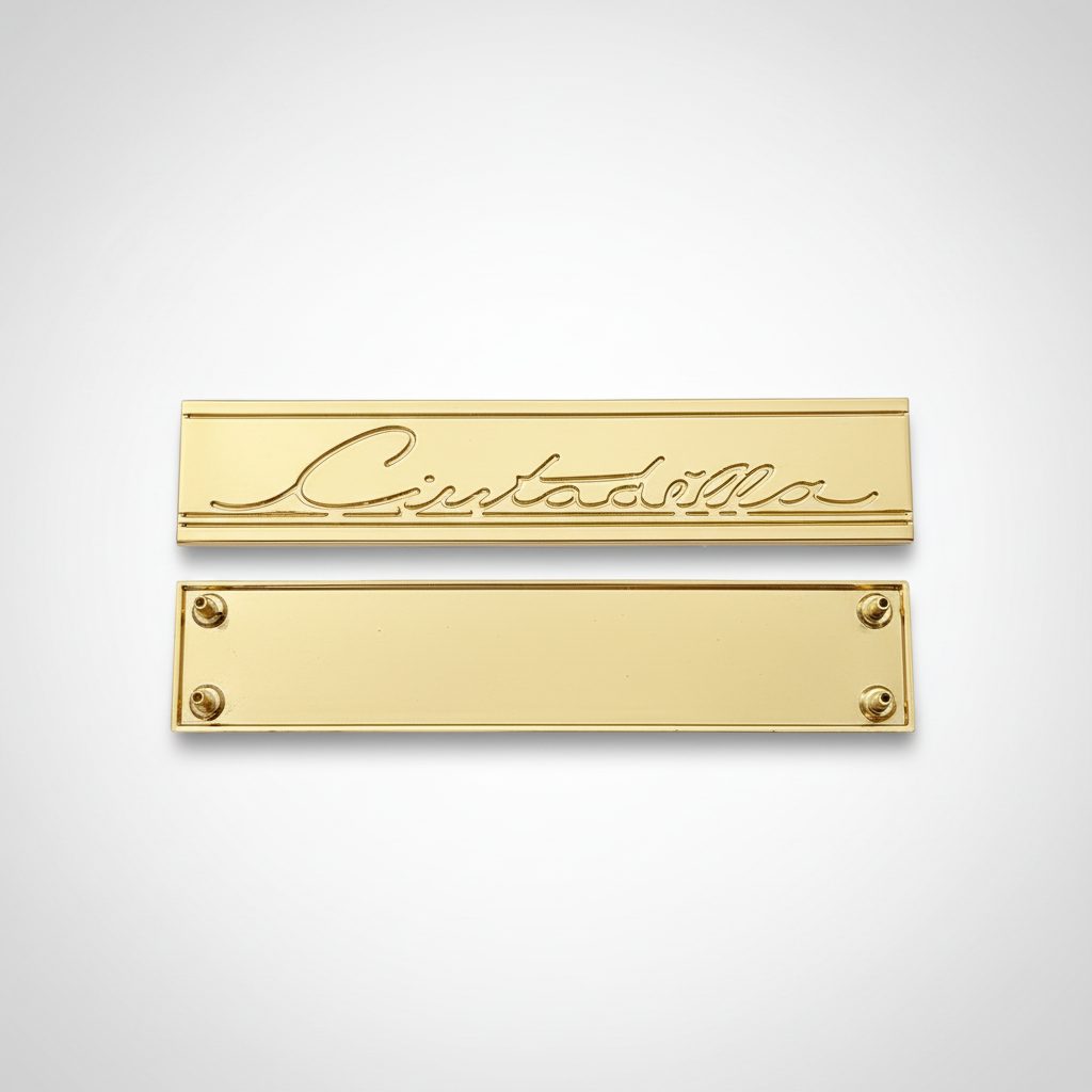 Logo Metal Plate hardware product image