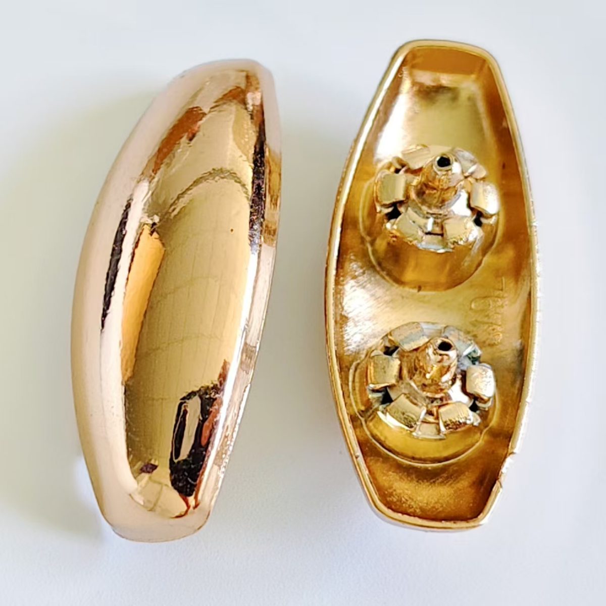 Flower Nickel Zinc Alloy Button hardware product image