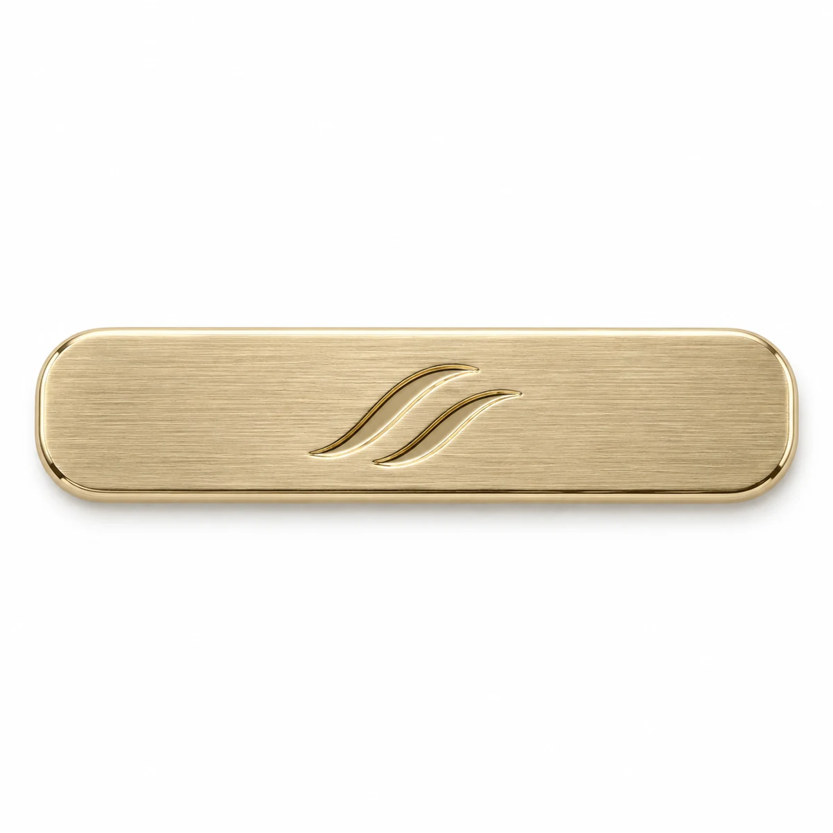 Tonal Micro Logo Plate - front view