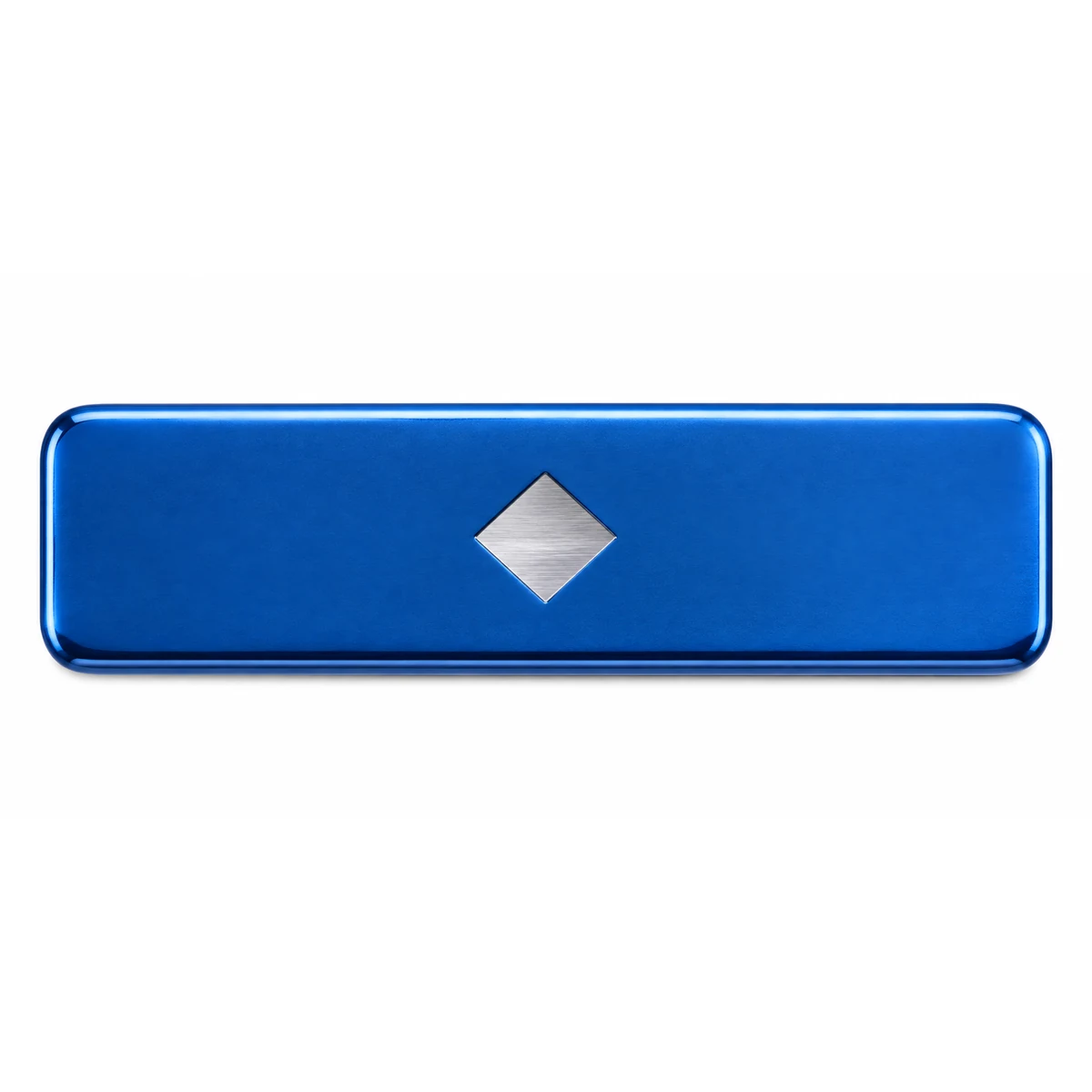 Colour PVD Logo Plate (Candy Metal) - front view