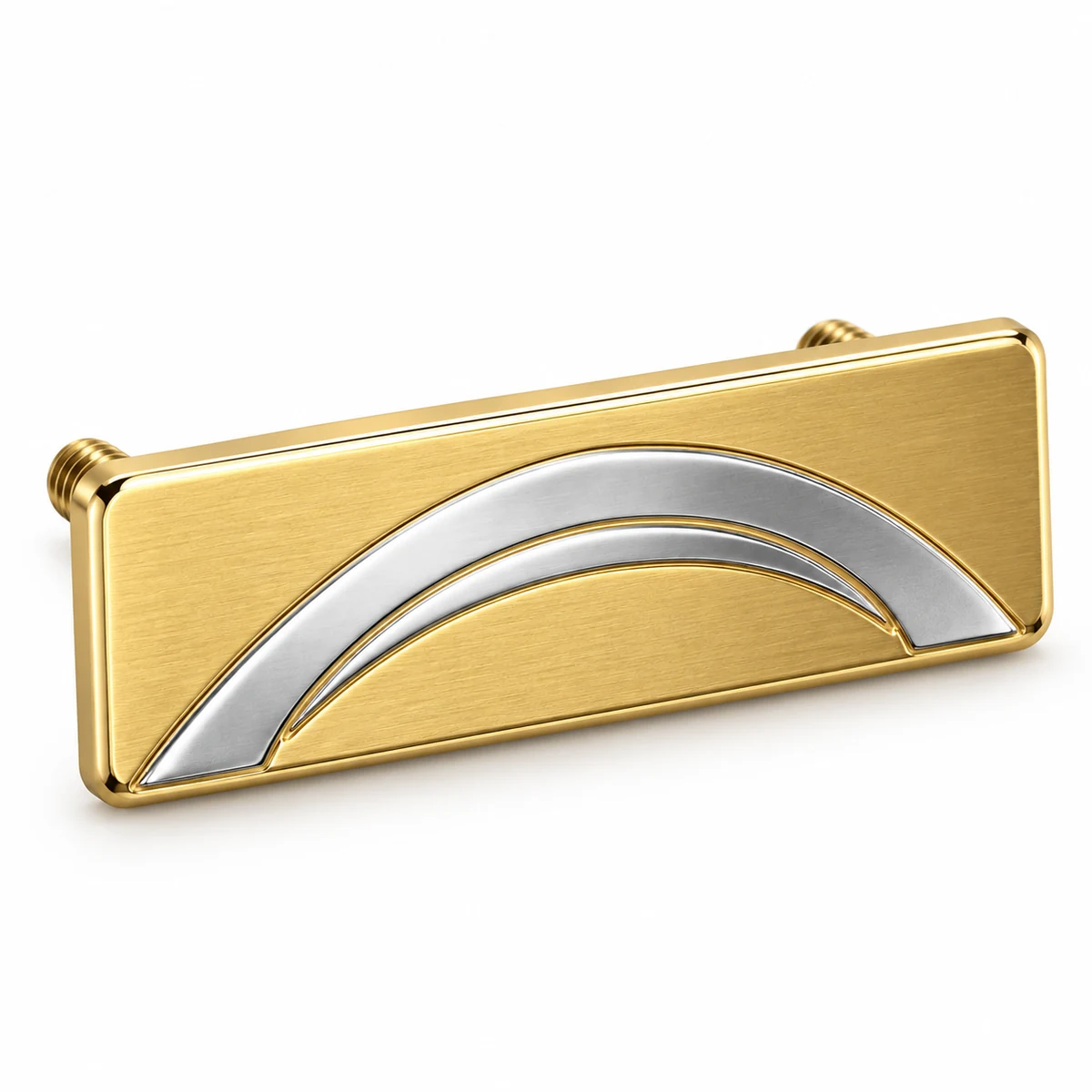 Two-tone Logo Plate (Gold + Silver) thumbnail 2