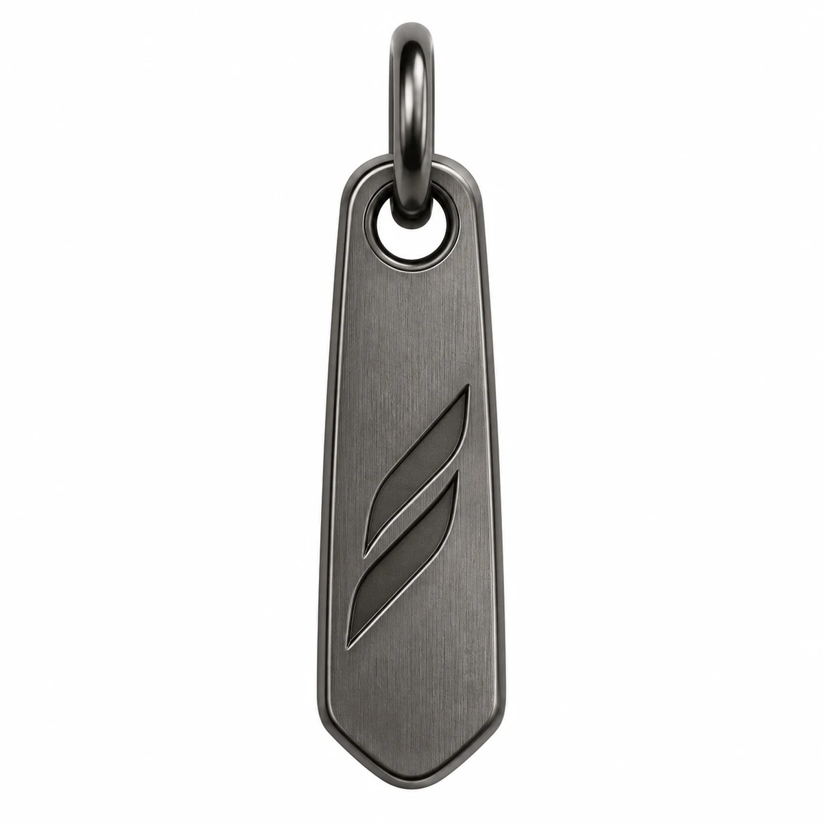 Blade Logo Zipper Puller - front view
