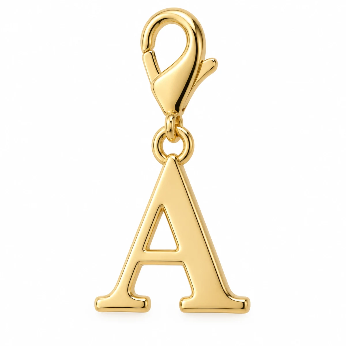 Engravable Initial Charm Set A–Z - front view