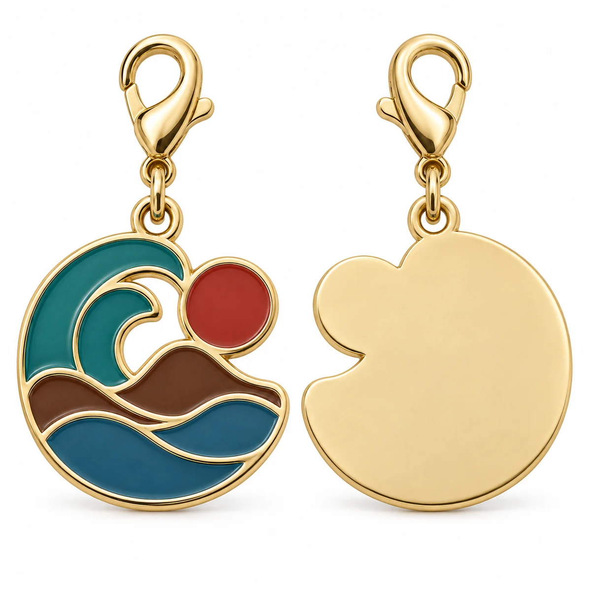 Multi-colour Enamel Logo Charm thumbnail 3
