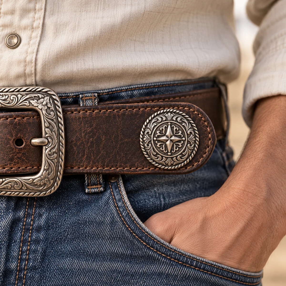 Western Concho Logo Plate thumbnail 6