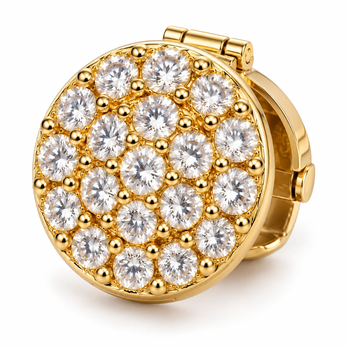 Crystal Pavé Button Cover thumbnail 2