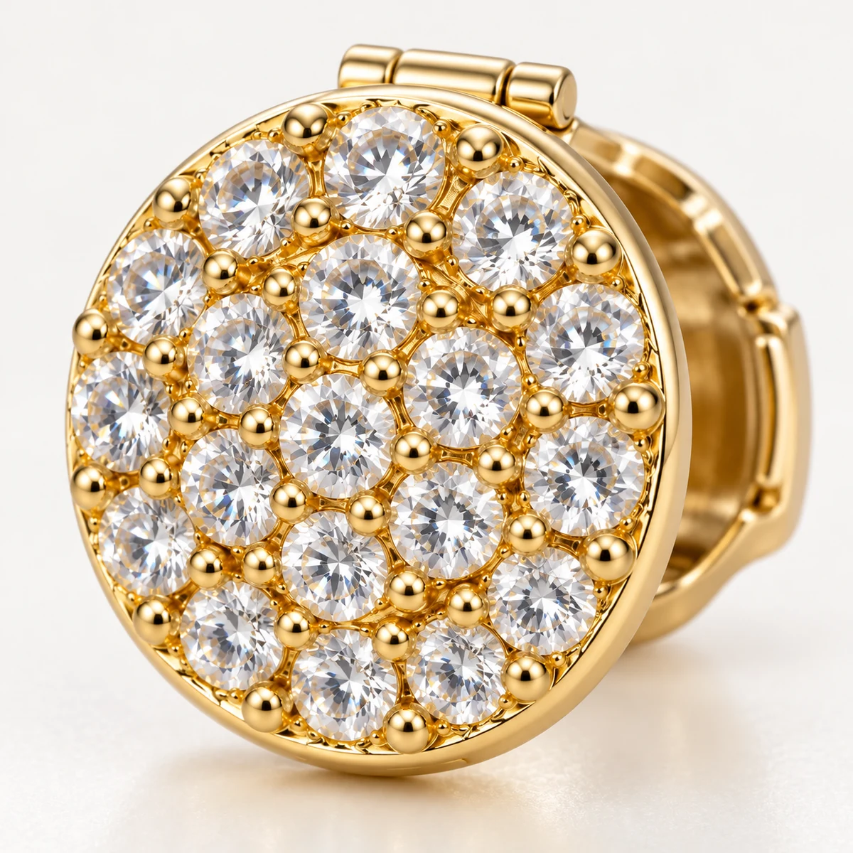 Crystal Pavé Button Cover thumbnail 4