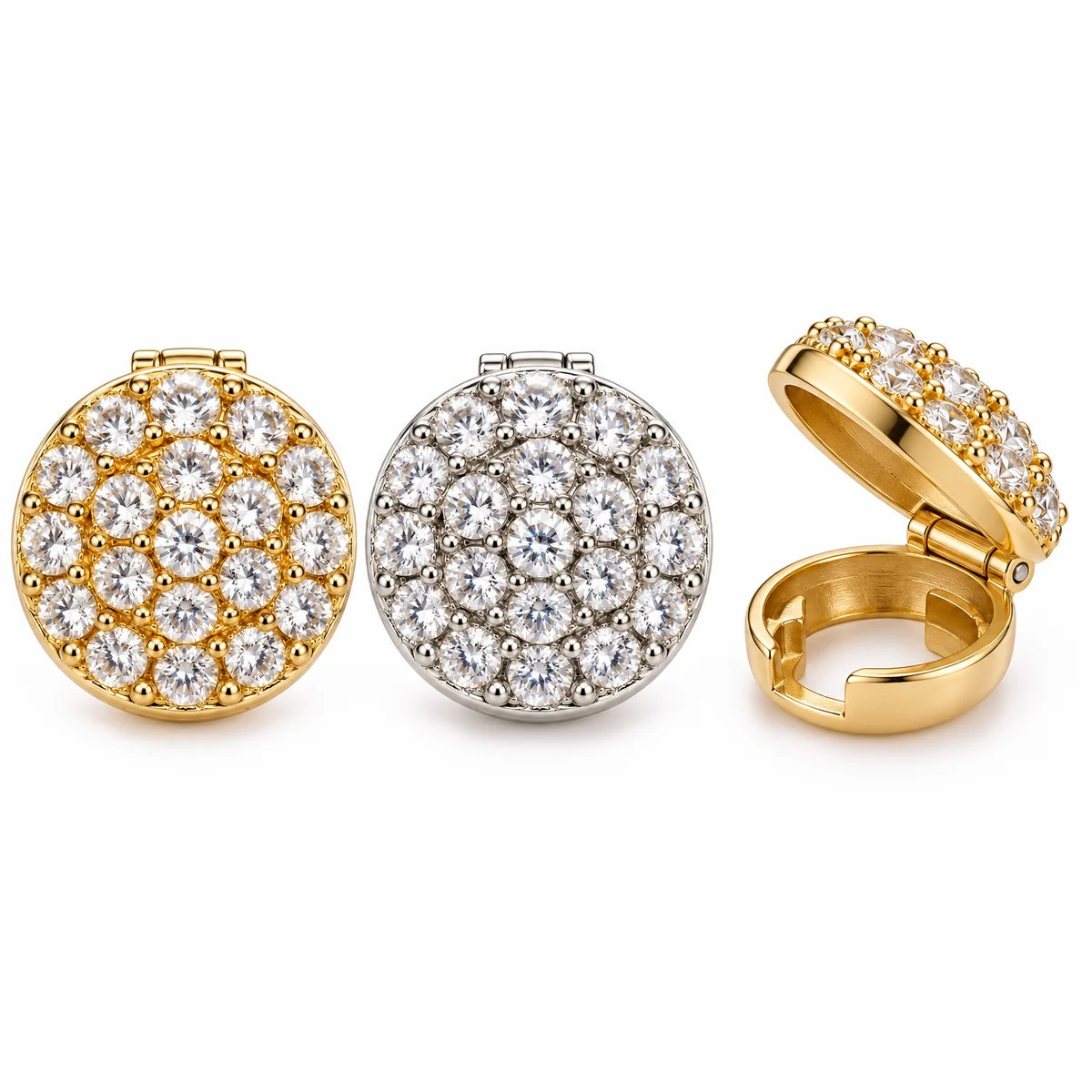 Crystal Pavé Button Cover thumbnail 5