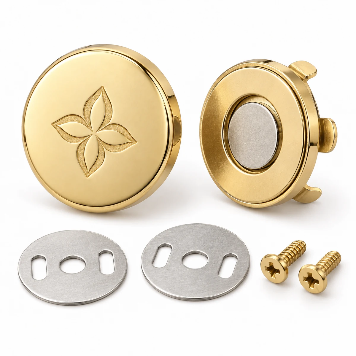 Logo-engraved Magnetic Snap 18mm thumbnail 2