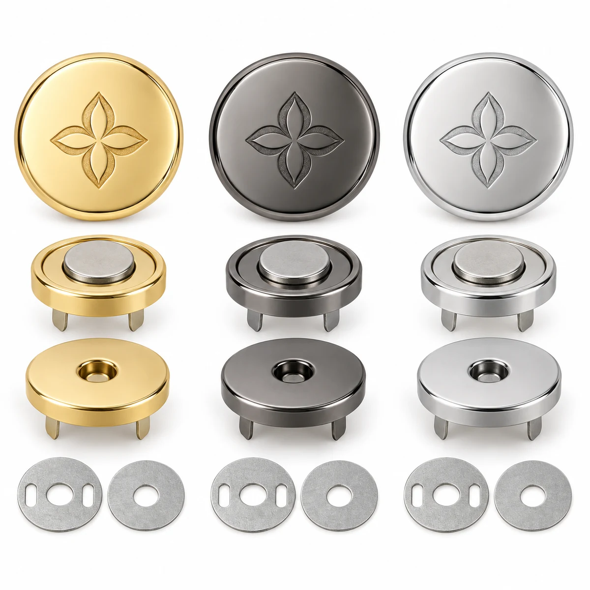 Logo-engraved Magnetic Snap 18mm thumbnail 5