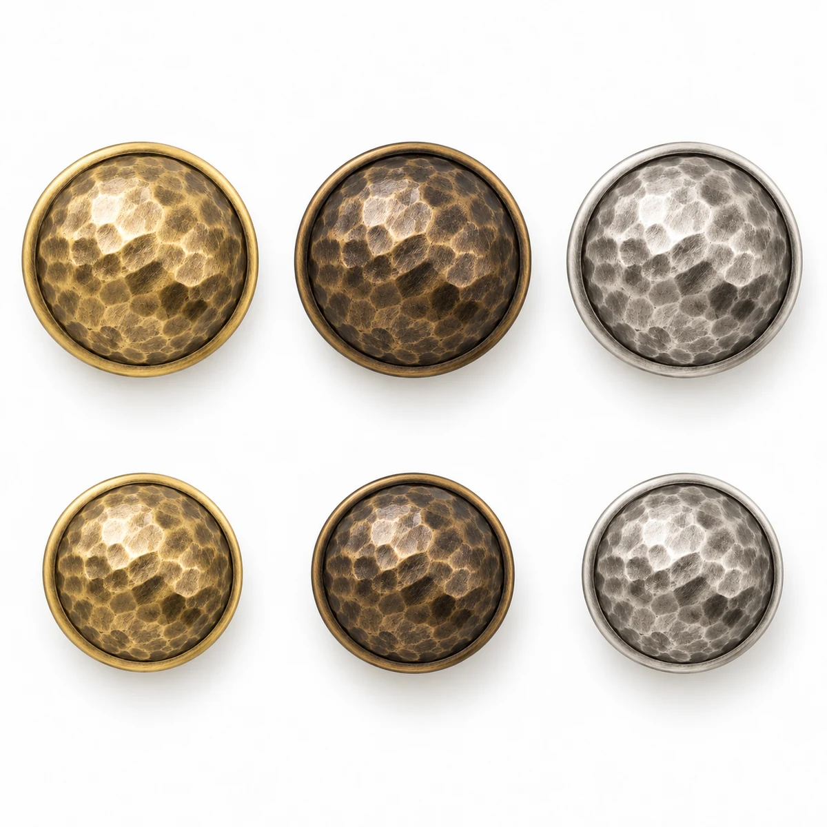 Hammered Dome Shank Button thumbnail 5