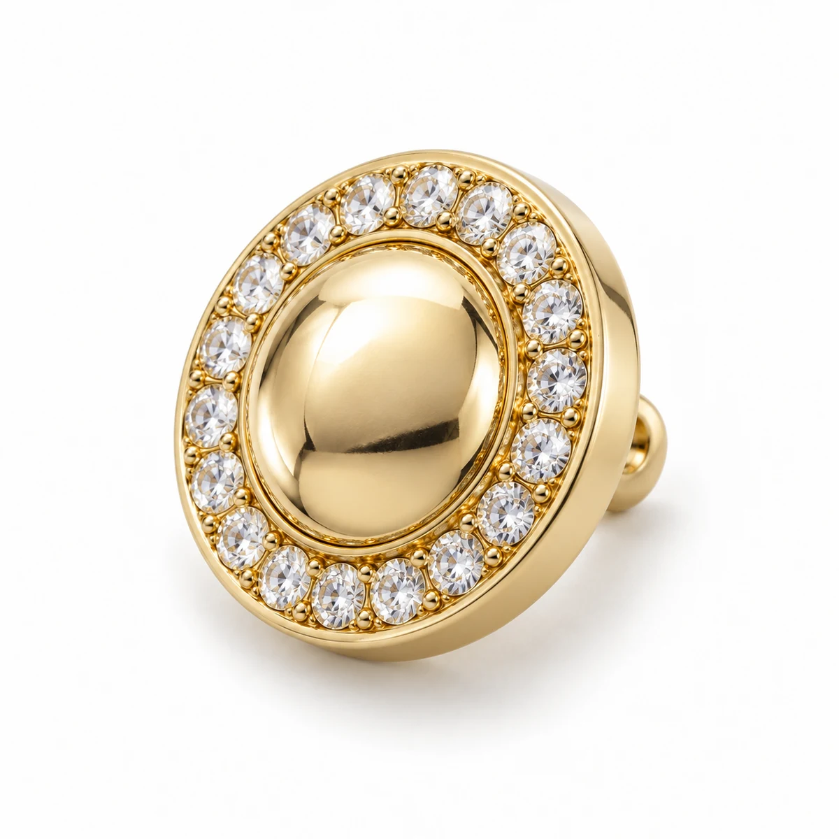 Rhinestone Halo Shank Button thumbnail 2