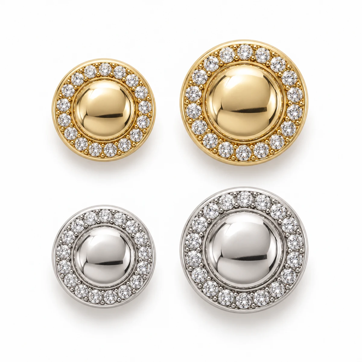 Rhinestone Halo Shank Button thumbnail 5