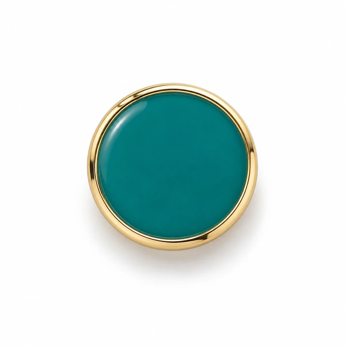 Enamel Colour-pop Shank Button (2026 Colours) - front view
