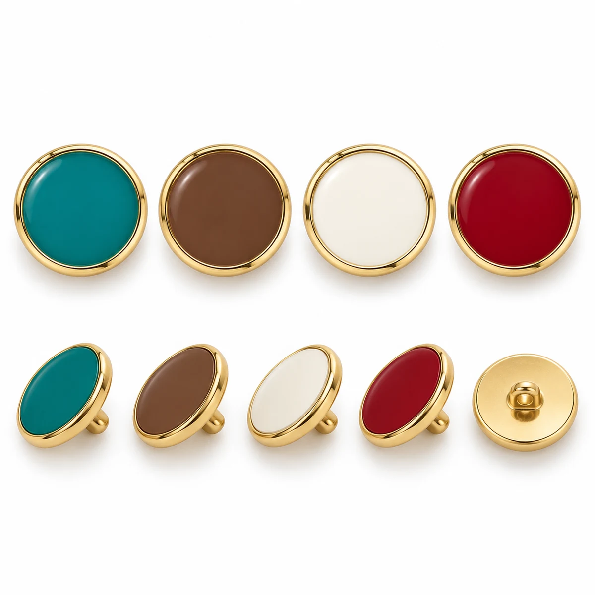 Enamel Colour-pop Shank Button (2026 Colours) thumbnail 5