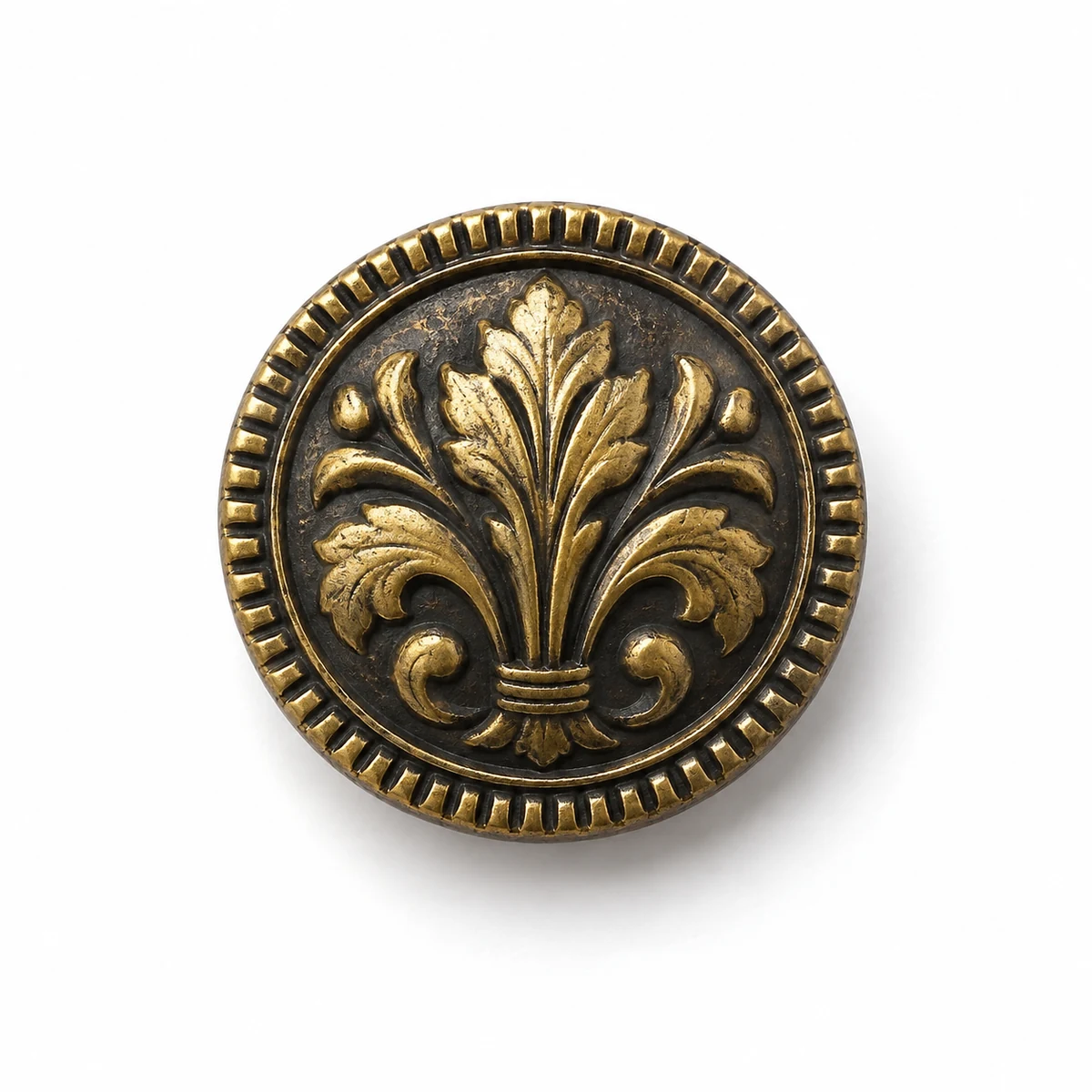 Heritage Coin Button - front view