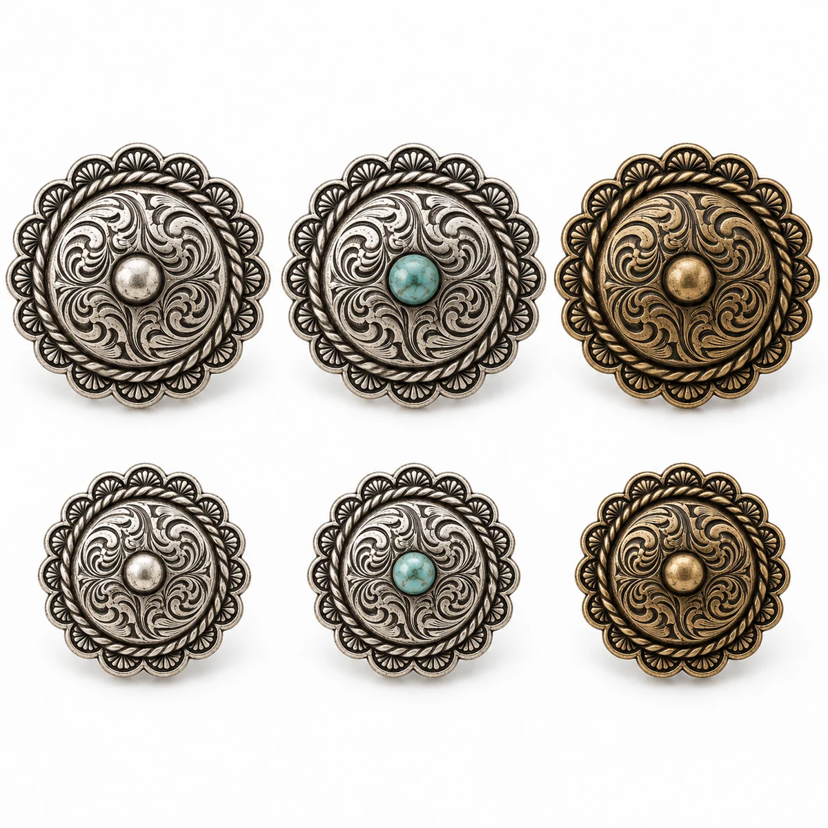 Western Concho Button thumbnail 5