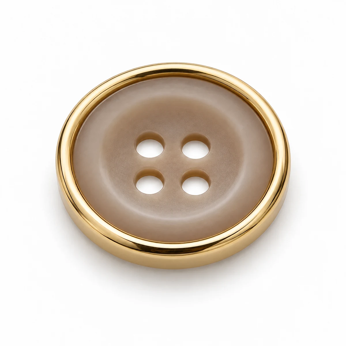 Metal-rim Resin-core 4-hole Button (2026 Colours) thumbnail 2