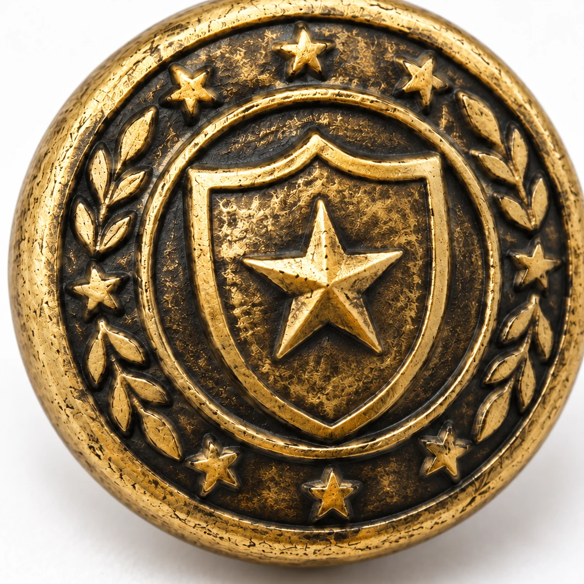 Antique 24K-look Heritage Tack Button thumbnail 4