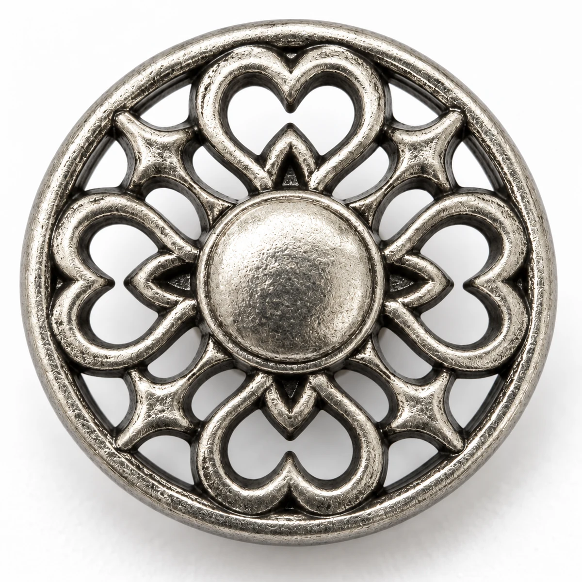Hollow Filigree Jeans Button thumbnail 4