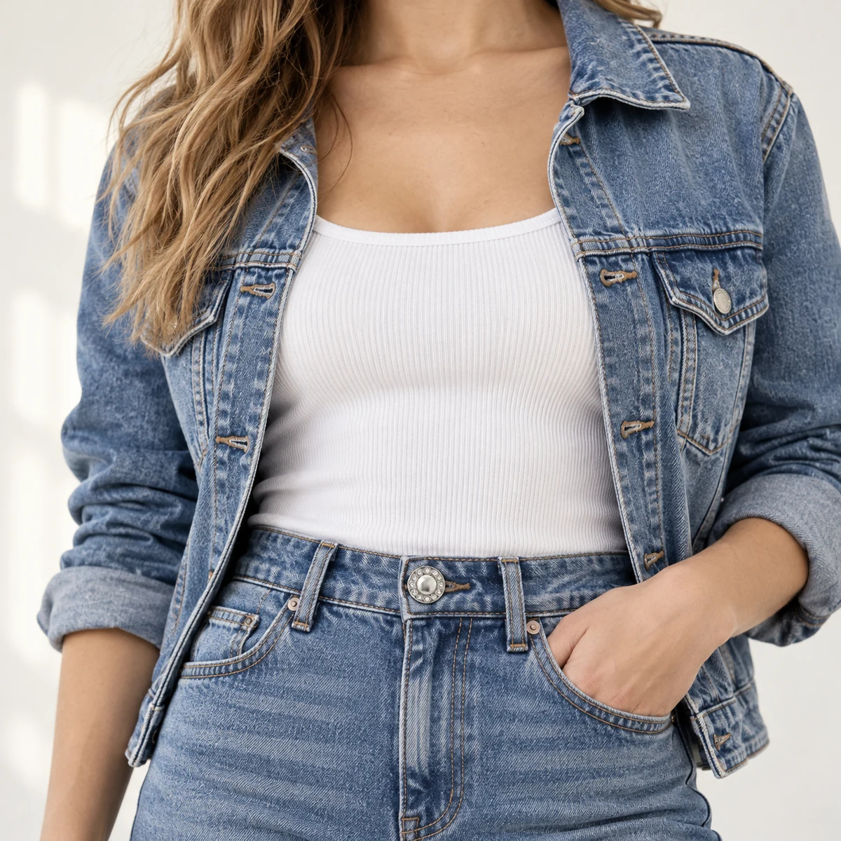 Rhinestone Jeans Button thumbnail 6